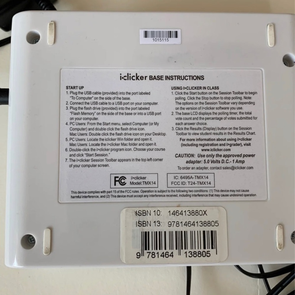iClicker Base Unit - Picture 2 of 4